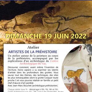 Lire la suite à propos de l’article Journées Européennes de l’Archéologie 2022 – Atelier
