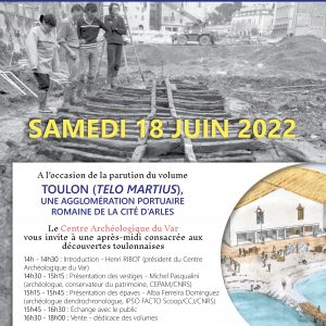 Lire la suite à propos de l’article Journées Européennes de l’Archéologie 2022 – Conférences