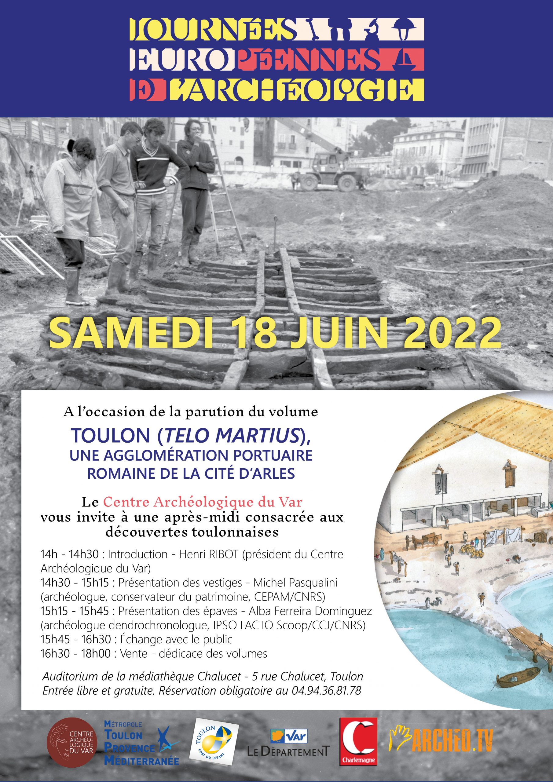 You are currently viewing Journées Européennes de l’Archéologie 2022 – Conférences