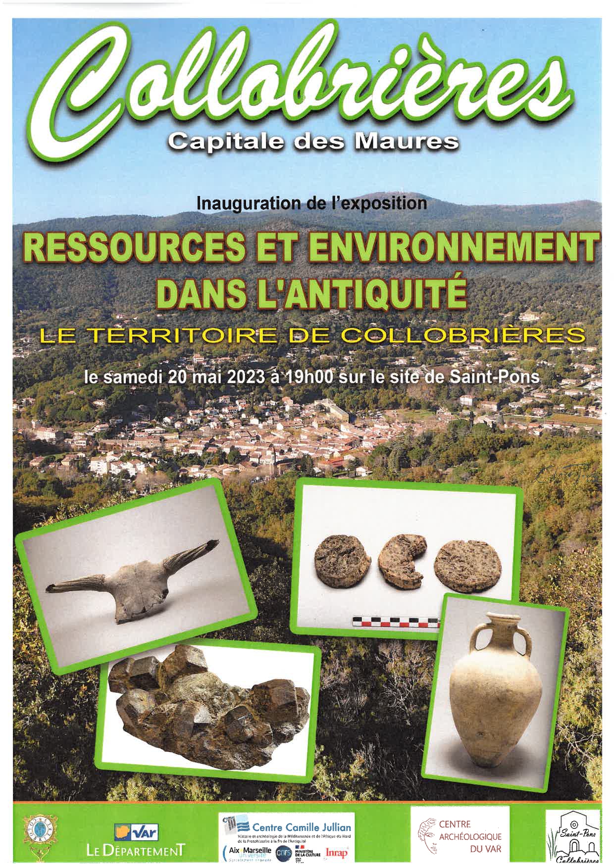 You are currently viewing Exposition – “Ressources et environnement dans l’Antiquité – Le territoire de Collobrières”